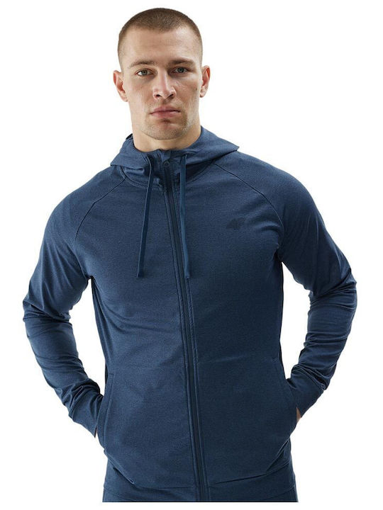 Functional Sweatshirt with Hood Blue