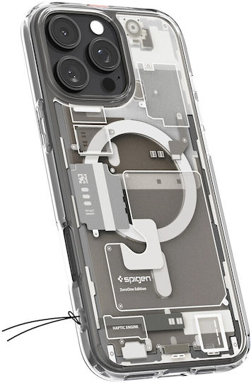 Spigen Ultra Hybrid Zero One (MagFit) Umschlag Rückseite Kunststoff 2mm Natural Titanium (iPhone 17 Pro Max / iPhone 17 Pro / iPhone 16 Pro Max)