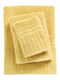 Das Home Set of Bath Towels 3 pcs 0752 Yellow 0752 Weight 480gr/m²