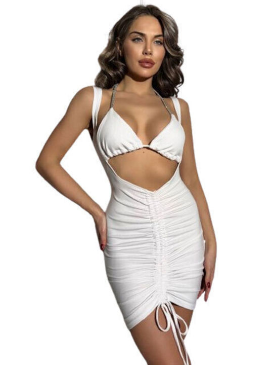 Chica Kleid White