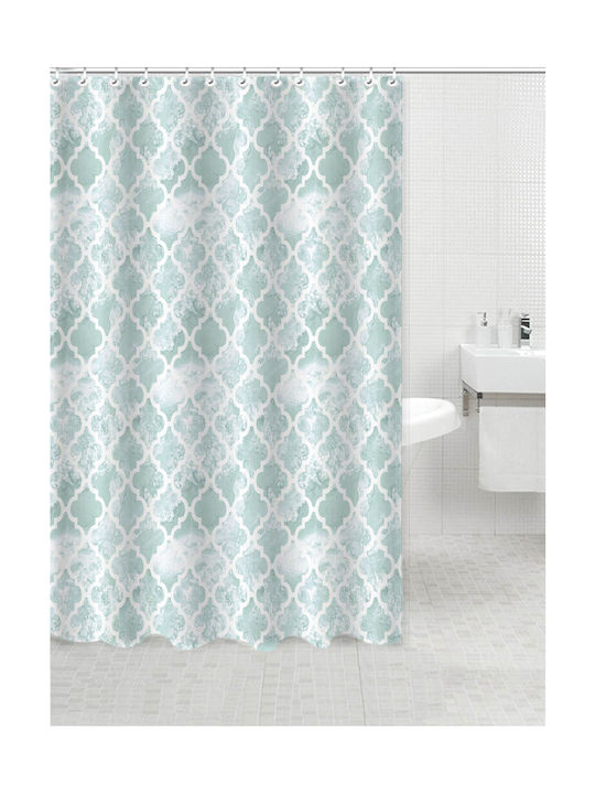 Ankor Shower Curtain Petrol