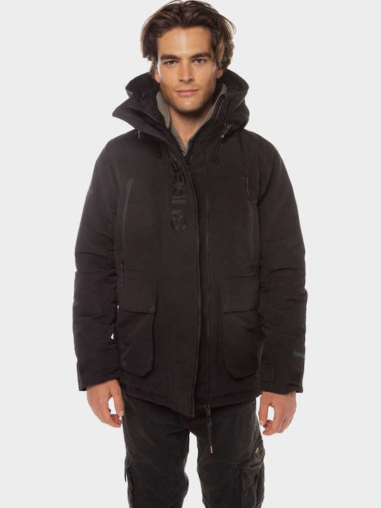 Superdry 'hooded Ultimate' Jacke Winddicht Schwarz