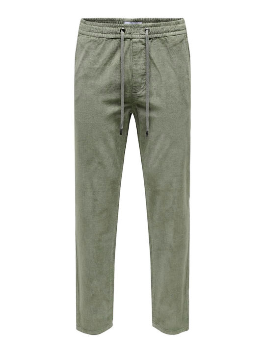 Only & Sons Herrenhose Haki