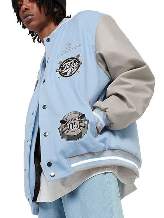 Fubu Men's Jacket Light Blue