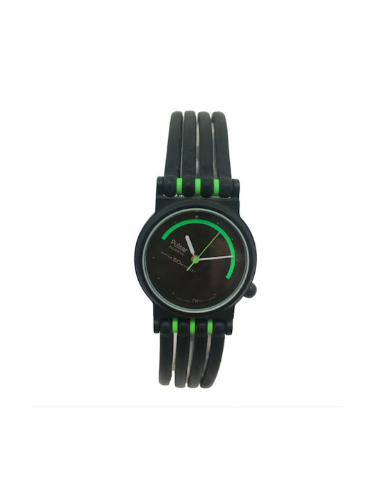Pulsar Watch with Battery Mechanism