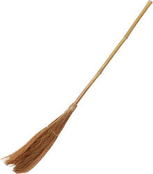 Wooden Carnival Broom