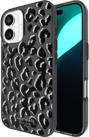 Kate Spade New York Schutz Magsafe iPhone 16 Hülle City Leopard