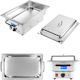 Electric Food Warmer Gn 1/1 Royal Catering Rccd-1/1-100-es-e