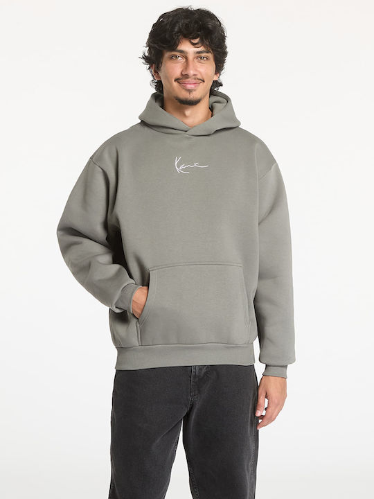 Karl Kani Signature Men's Sweatshirt with Hood Anthracite