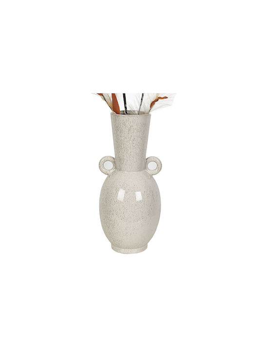 Romimex Decorative Vase Beige 18x18x40cm