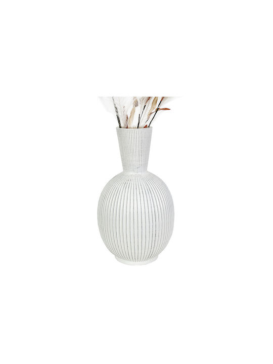 Romimex Decorative Vase Beige 24x24x45cm