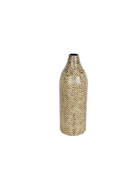 Romimex Decorative Vase Brown 20x20x57cm