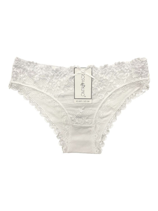 Rosa Junio Damen Slip White