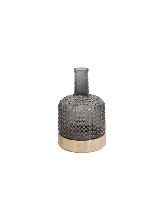 Romimex Decorative Vase Gray 18x18x27cm