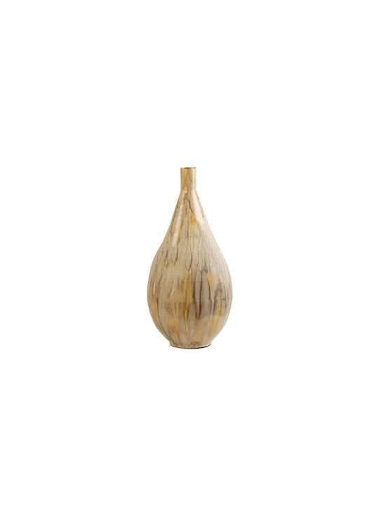 Romimex Decorative Vase Beige 33x33x66cm