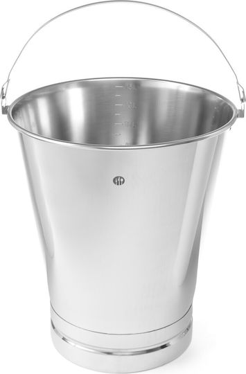 15l Stainless Steel Kitchen Food Bucket Ring Scale Hendi 516720