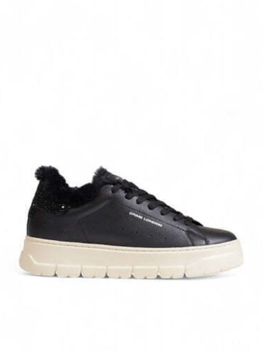 Crime London Femei Sneakers Negre