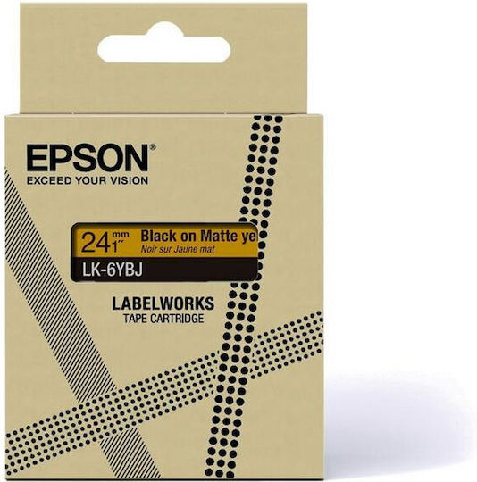 Original Epson C53s672076 Panglică Alb Negru Galben