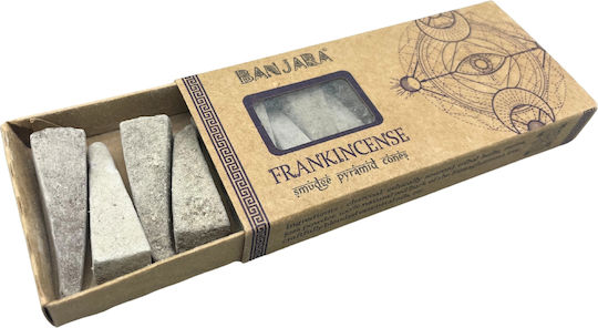 Banjara Pyramid Incense Cones Natural Frankincense 10pcs