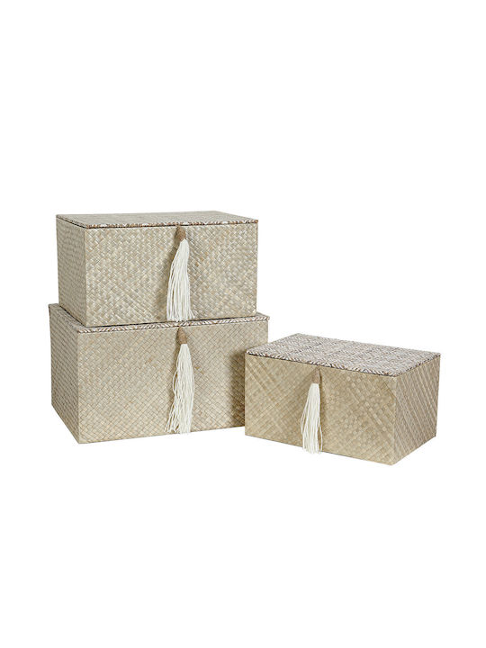 Romimex Decorative Boxes Set 3pcs