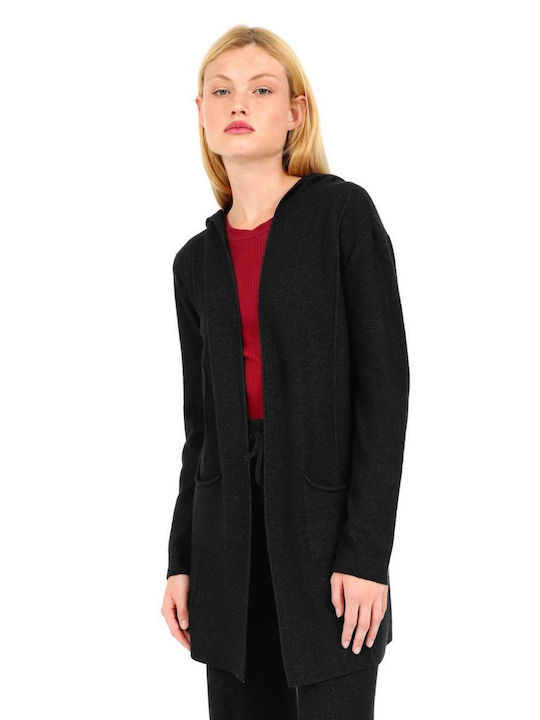 Doca Women's Knitted Cardigan Black