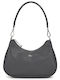 Daily Women's Shoulder Bag Croco Black
