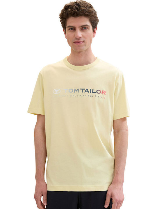 Tom Tailor Тениска Light Yellow