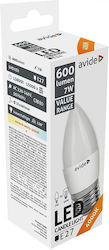 Avide Bec LED 7W pentru Dulie E27 Alb natural