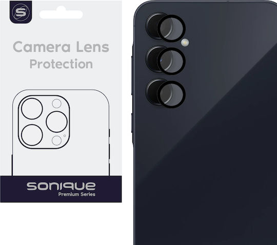 Sonique Camera Protection Tempered Glass Black for the SAMSUNG GALAXY A55 5G