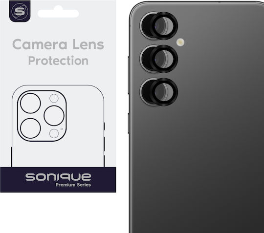 Sonique Camera Protection Tempered Glass Black for the Samsung Galaxy S24 Plus
