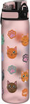 Ion8 Slim Kids Water Bottle Cats 500ml