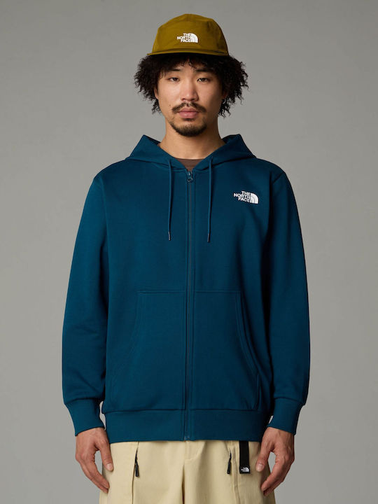 The North Face Ζακέτα με Κουκούλα Midnight Petrol