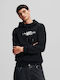 Sweatshirt with Hood Black