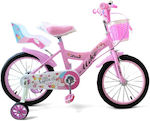 Miko 18" Kids Bicycle BMX Pink