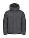 Kids Quilted Coat with Hood Asphalt