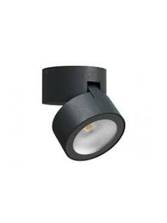 Redo Group Waterproof Outdoor Ceiling Spot with Integrated LED in Gray Color 90627