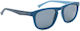 Milo & Me Dominique Square Kids Sunglasses Blue