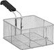 Spare Basket for Electric Fryers 25 x 23 x 12 cm