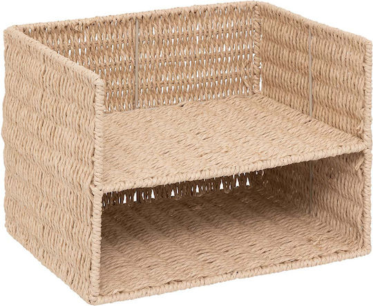 Shelf Wall Raffia 32x24x25cm Natural Shelf Wall Raffia 32x24x25cm Natural