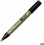 Pilot Permanent Marker Gold 12 Units