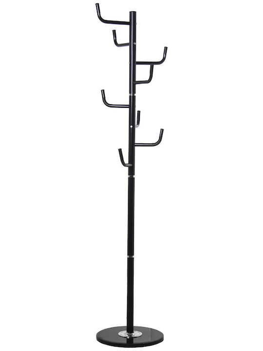 Alexandra House Living Coat Rack Black 180cm