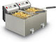 Fritel Fryer Electrică Double 6.6kW Capacity 2x16lt