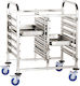Double Container Transport Trolley 12 X Gn 1/1 Hendi 810569