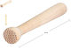 Wooden Manual Garlic Press 22cm