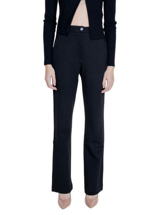 Guess Women's Fabric Trousers Black