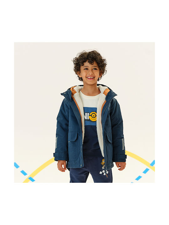 Cool Club Kids Casual Jacket with Lining Blue