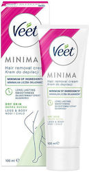 Veet Minima Hair Removal Cream Dry Skin Αποτριχωτική Κρέμα 100ml Veet Minima Hair Removal Cream Dry Skin Αποτριχωτική Κρέμα 100ml