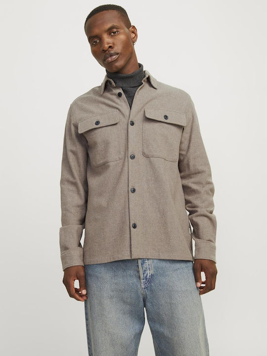 Jack & Jones Overshirt Grau