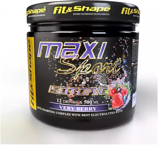 Fit & Shape Maxi Sport Isotonic Red Fruits 420gr