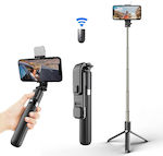 Techsuit Selfie Stick with Bluetooth Black